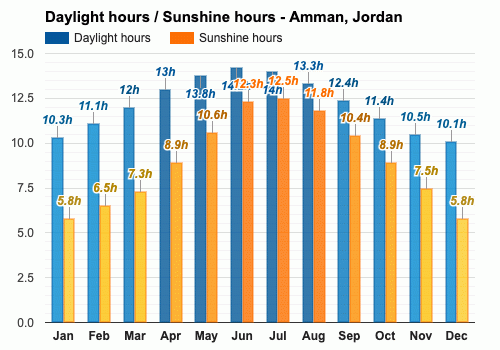 Dødelig berømt strække February Weather forecast - Winter forecast - Amman, Jordan